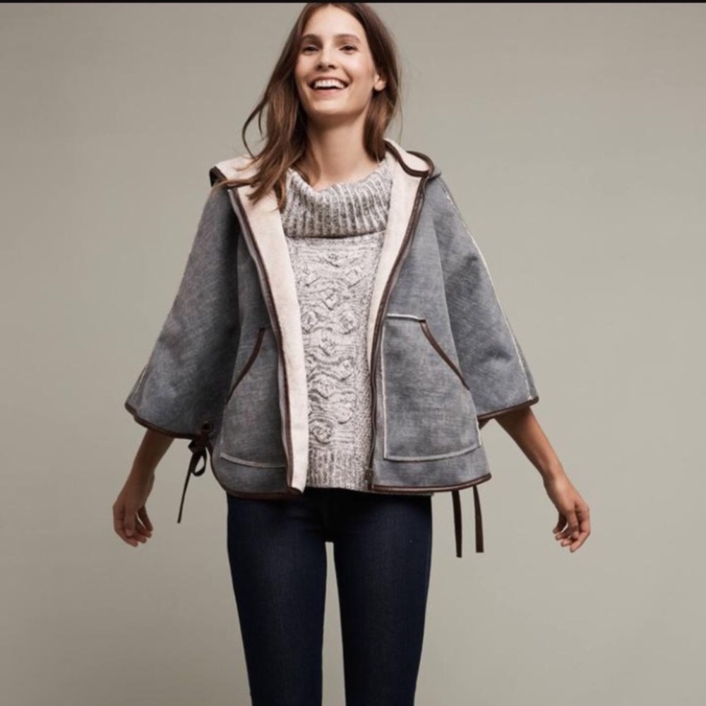 Hei Hei Reversible Denim Cape